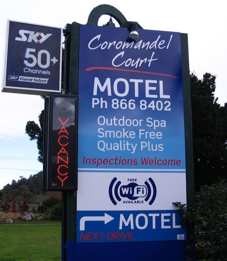 Coromandel Court Motel Exterior foto